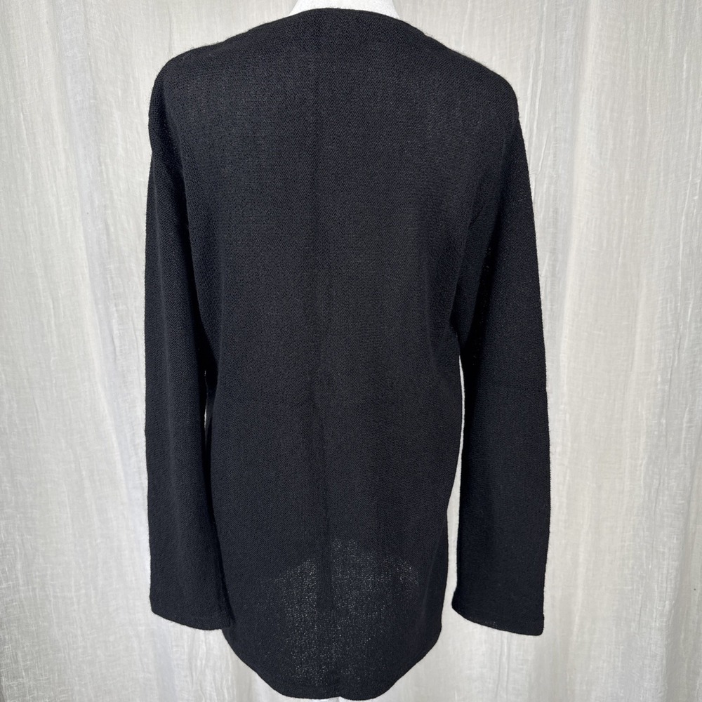 Vintage Peruvian Connection Alpaca Cardigan S Minimalist Capsule Luxury Parisian - Picture 3 of 5